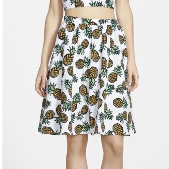 Piece Goods Pineapple Midi Skirt - Picture 4 of 5